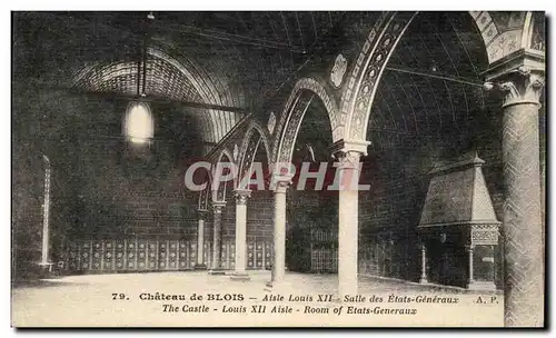 Chateau de Blois - Aisle Louis XII Salle des Etats Generaux - Cartes postales