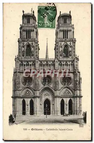 Orleans - La Cathedrale Eglise Style Gothique Varie- Ansichtskarte AK