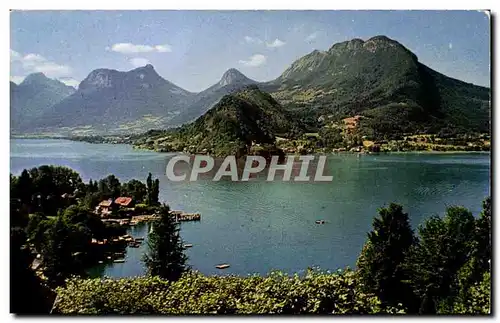 Lac d&#39Annecy - Terre de Beaute Ansichtskarte AK