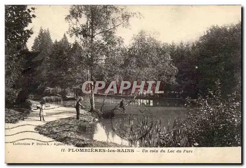 Plombieres les Bains - Un Coin du Lac du Parc Cartes postales