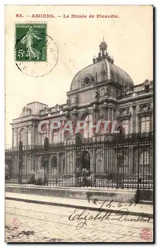 Amiens - La musee de Picardie Ansichtskarte AK