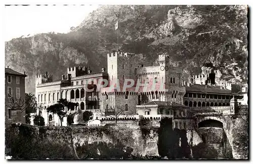 Principaute de Monaco - Vue d&#39ensemble du Palais et des Remparts - Cartes postales