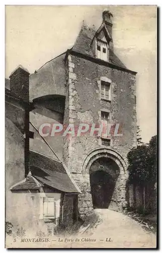 Montargis - La Porte du Chateau - Cartes postales