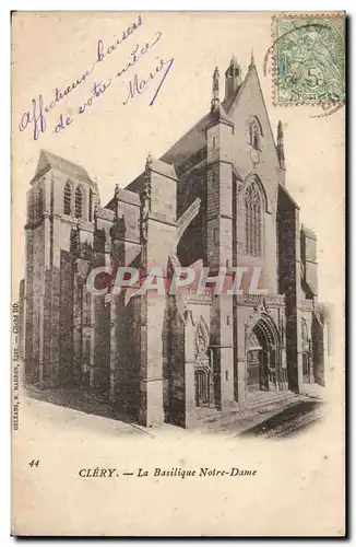 Clery - La Basilique Notre Dame - Ansichtskarte AK