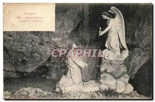 Rocamadour - Le Lot Grotte de L&#39Agonie - Cartes postales