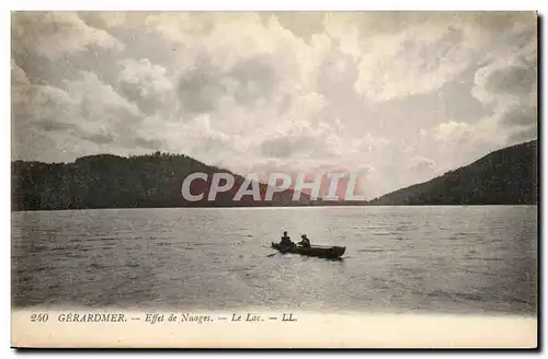 Gerardmer - Un Coin du lac Effet de Nuages - Ansichtskarte AK