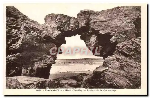 Croix de Vie - Sion - Rochers de la Cote Sauvage - Cartes postales