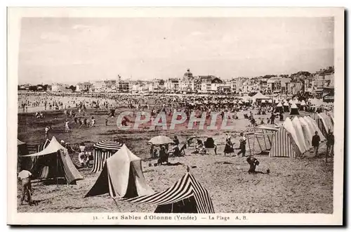 Les Sables d&#39Olonne - La Plage - Cartes postales