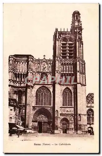 Yonne - Sens- La Cathedrale - Cartes postales