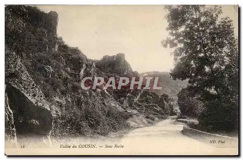 Vallee du Cousin - Sous Roche - Ansichtskarte AK