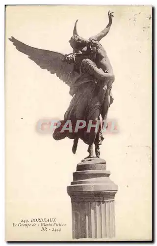 Bordeaux - Le Groupe de Gloria Victis Sculpture - Cartes postales