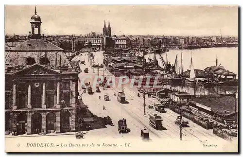 Bordeaux - Les Quais vus de sa Douane - Cartes postales