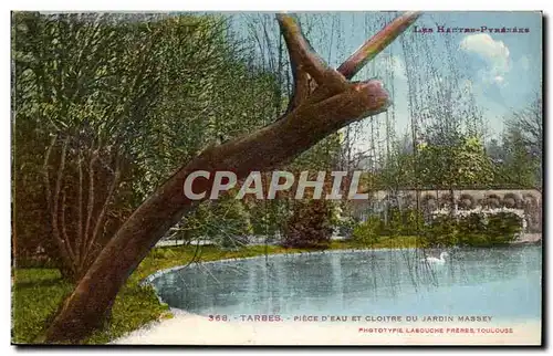 tarbes - Piece d&#39eau et Coitre du Jardin Massey - Cartes postales