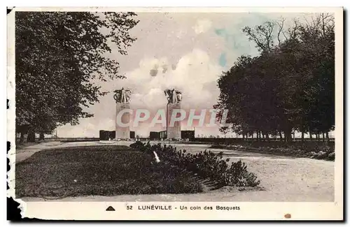 Luneville - Un Coin des Bosquets - Cartes postales