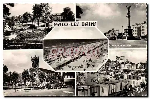 Malo les bains - Souvenir - Cartes postales