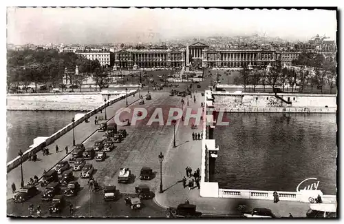 Paris 8 - Pont et place de la Concord - Ansichtskarte AK