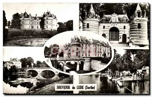 sarthe - Souvenir de Lude Cartes postales