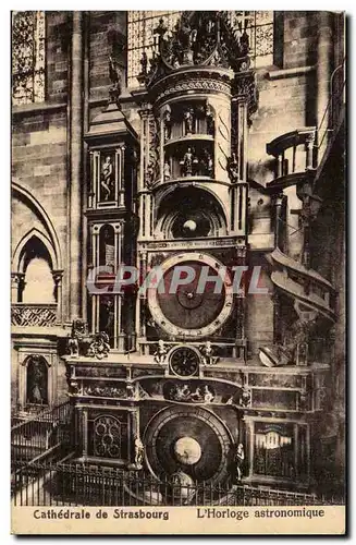 Strasbourg - La Cathedrale - L&#39Horloge astronomique Cartes postales