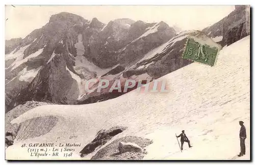 Gavarnie - Le Marbore 3253m Les trois soeurs l&#39epaule - Ansichtskarte AK