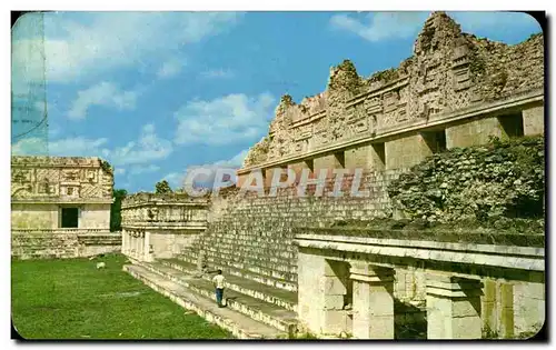 Mexique - Mexico - Uxmal Yucatan Templo de Venus Cuadrangulo de la Monjas - Ansichtskarte AK