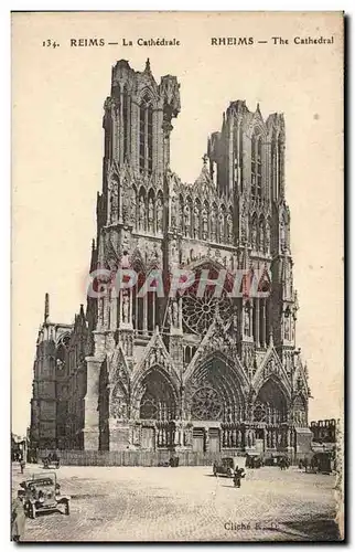 Reims - La Cathedrale - Cartes postales