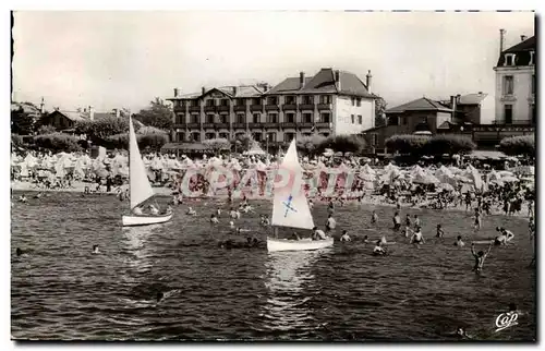 Arcachon - La Plage - bateau - Cartes postales