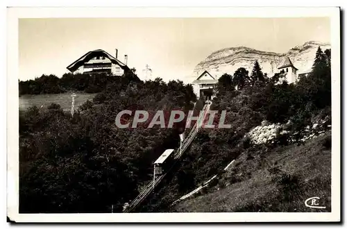 Isere - Saint Hilaire du Touvet - Arrivee du Funiculaire le chalet l&#39eglise et la dent - Cartes postales