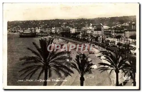 Nice - Le Quai des Etas Unis - Cartes postales