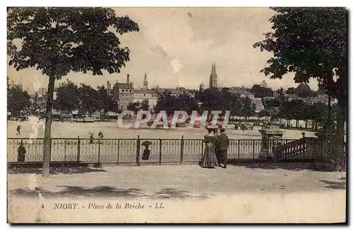 Niort - Place de la Breche - Cartes postales