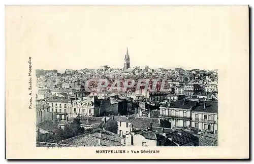 Montpellier - Vue Generale Cartes postales