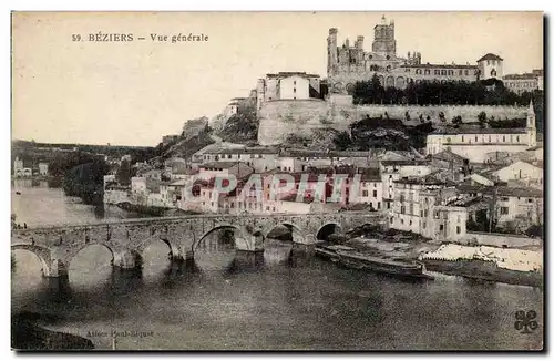 Beziers - Vue Generale Cartes postales