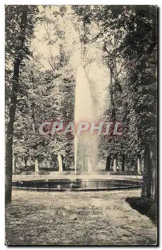 Ansichtskarte AK St Cloud Grandes eaux du parc Le bassin St Jean