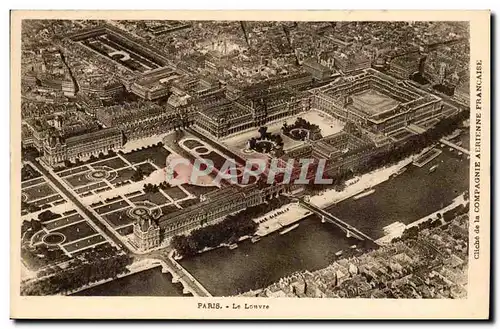 Cartes postales Paris Le Louvre