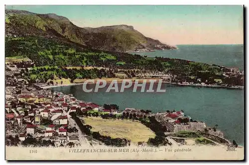 Villefranche sur Mer - Vue Generale Cartes postales