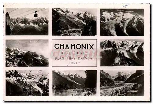 Chamonix - Teleferique Plan Praz Brevent - Cartes postales