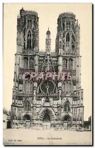 Toul - La Cathedrale - Cartes postales