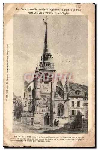 Lisieux Monacourt - L&#39Eglise - Cartes postales