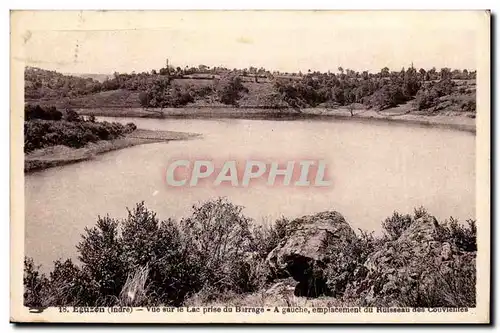 Indre - Eguzon - Vue sur le lac prise du Barrage - Ansichtskarte AK