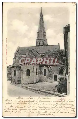 Langais - Eglise - Cartes postales