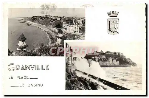 Granville - La Place Le Casino - Cartes postales