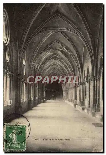 Toul - Le Cloitre de la Cathedrale - Cartes postales