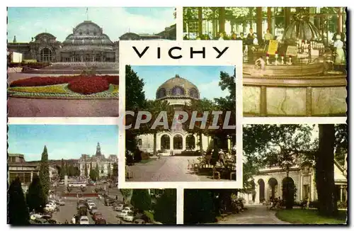 Vichy - Souvenir Le Grand Casino Ansichtskarte AK