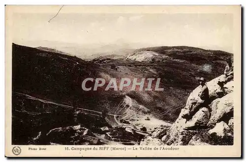 Compagne du Riff - la vallee de l&#39Aoudour - Maroc Cartes postales