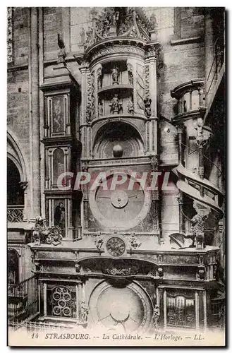 Strasbourg - la Cathedrale - L'Horloge Cartes postales