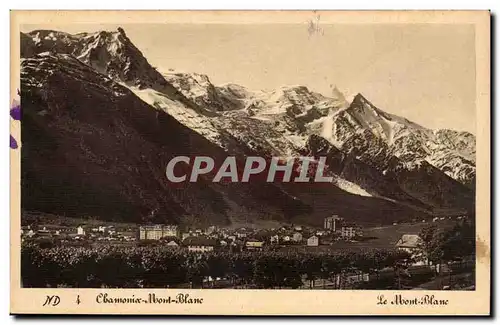 Chamonix - Mont Blanc Cartes postales