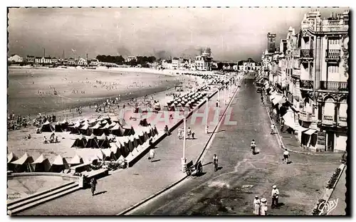 Les sables d&#39Olonne Vue d&#39ensemble de la Plage - Cartes postales