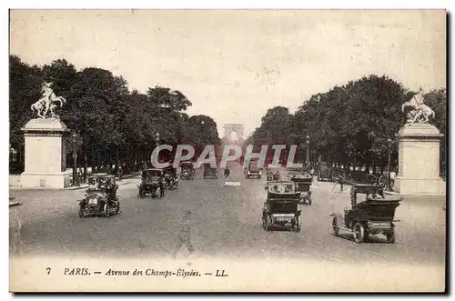 Paris - 8 - Champs Elysees - Automobile - Cartes postales