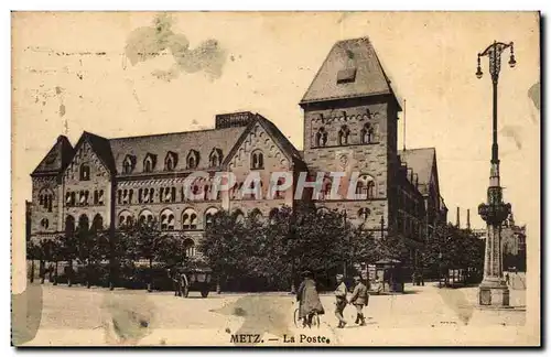 Metz - la Poste - Cartes postales