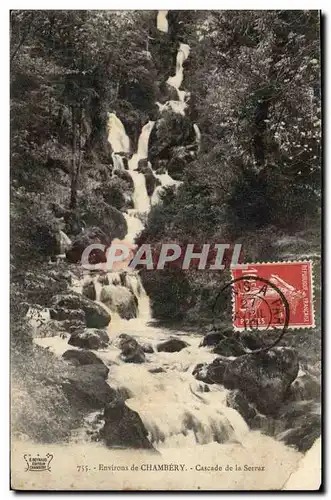 chambery - Environs Cascade de la Serraz - Ansichtskarte AK