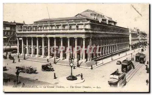 Bordeaux - Le Grand Theatre - - Cartes postales